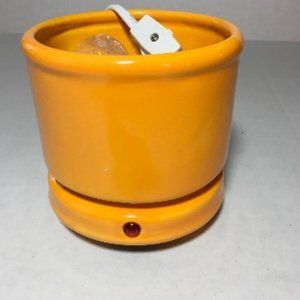 NIP Cachepot Electric Candle Warmer Citrus Ceramic